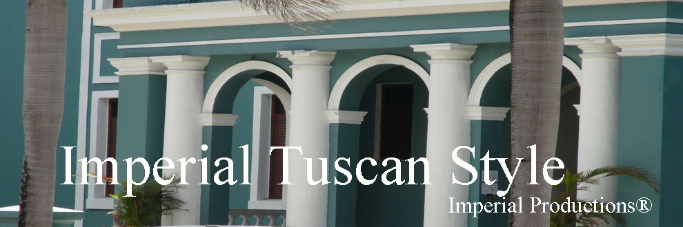 Imperial Tuscan Style Columns