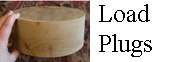 Load Plugs made from White Oak