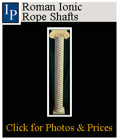 roman ionic rope columns