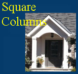 square columns for post wrap and load bearing applications