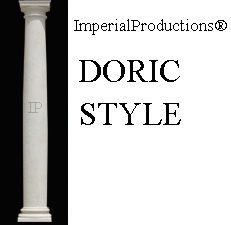 Doric Style Columns 12 Feet 12 inch diameter