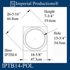 IPTB14 Fits 13-5/8" column