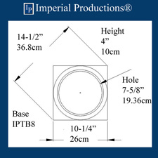 IPTB8 Fits 7-5/8" column