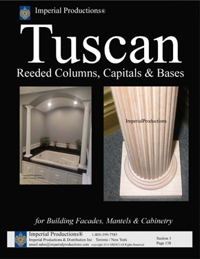 Tuscan Reeded columns Canada $ Catalog