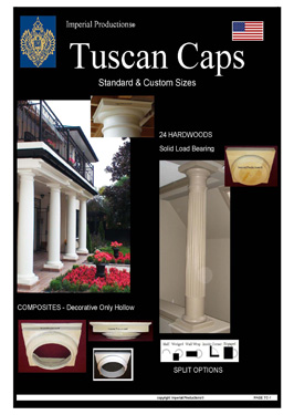 Tuscan Capitals for columns US$ Catalog