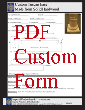PDF Custom Form Tuscan Bases