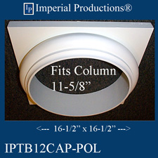 IPTB12CAP Tuscan cap fits 11-5/8" hole