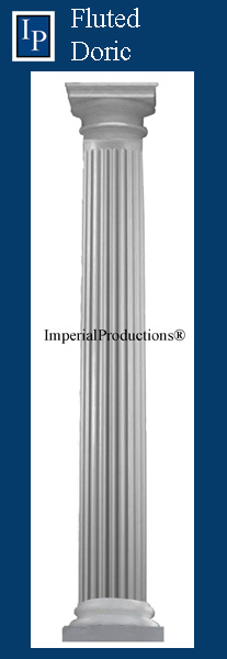 Fluted Doric Columns