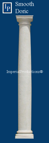 Smooth Doric Columns