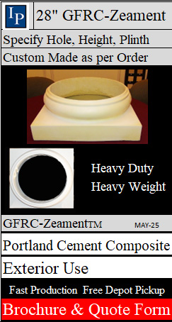 GFRC Zeament Custom Form 