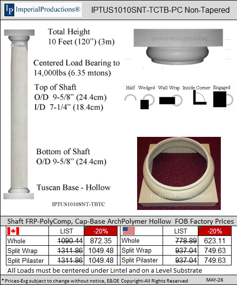 IPTUS1010SNT-TCTB Brochure and Quote Form
