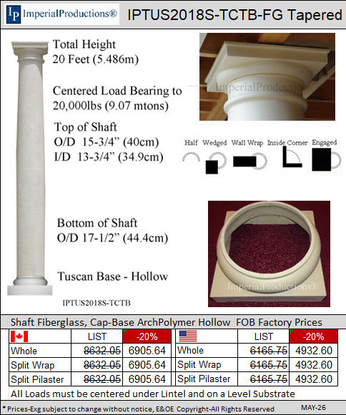 IPTUS2018S-TCTB tuscan column brochure and quote form