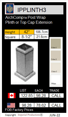 Plinth 3 - 42"