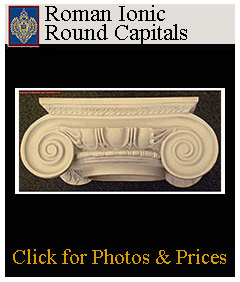 Roman Ionic Round Capitals