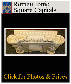 Roman Ionic Square Capitals