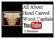 youtube video about wood carved capitals
