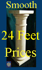 24 Feet Tuscan columns 