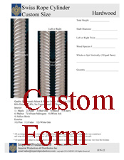 Custom form Swiss rope